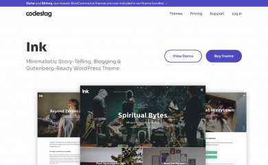 https://codestag.com/themes/ink screenshot