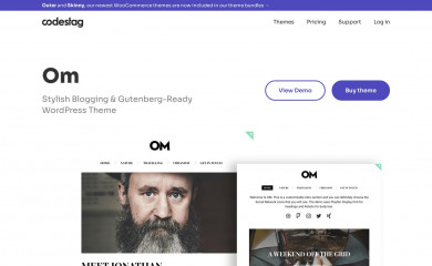 Om Child Theme screenshot