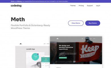 Meth Child Theme screenshot