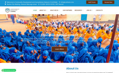 codhnet.or.ke screenshot