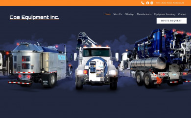 coe-equipment.com screenshot