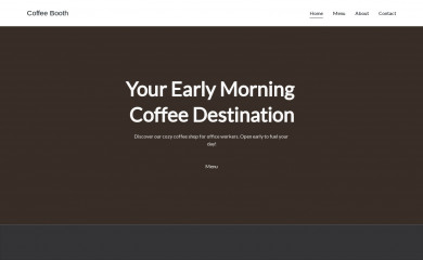 coffeebooth.com.au screenshot
