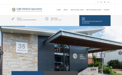 coffsms.com.au screenshot