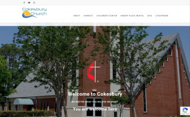 cokesburychurch.com screenshot