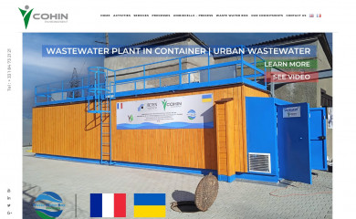 cohin-environnement.com screenshot