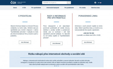 coi.cz screenshot