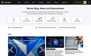 coincierge.de screenshot