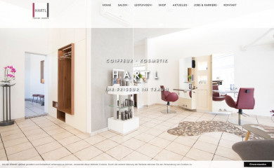 coiffeur-hartl.at screenshot