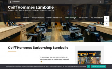 coiffhommes.fr screenshot