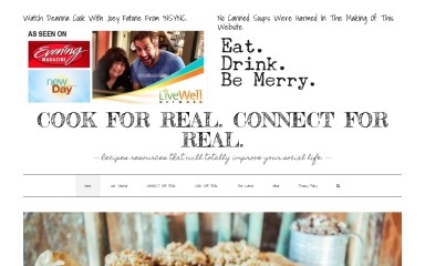 cookforrealconnectforreal.com screenshot