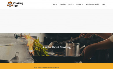 cookingtom.com screenshot