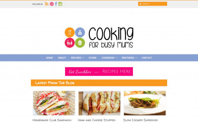 cookingforbusymums.com screenshot