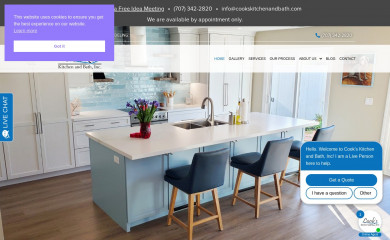 cookskitchenandbath.com screenshot