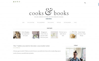 cooksplusbooks.com screenshot