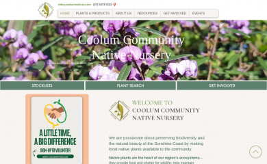 coolumnatives.com screenshot
