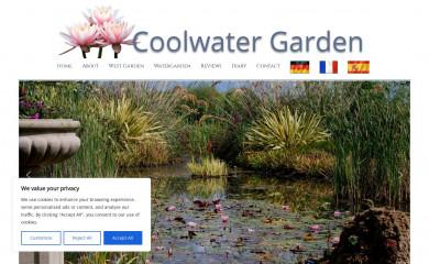 coolwatergarden.com screenshot