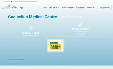 coolbellupmedicalcentre.com.au screenshot