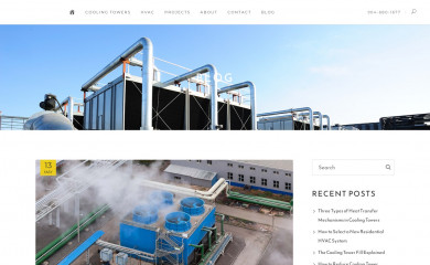 coolingtowerllc.com screenshot
