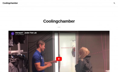 coolingchamber.dk screenshot