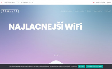coolnet.sk screenshot
