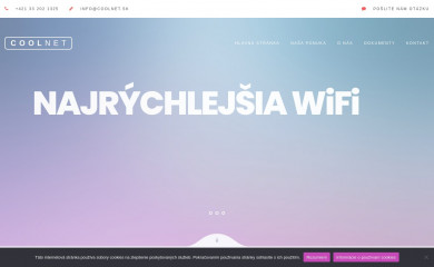 coolnet.sk screenshot