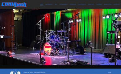coolrushband.com screenshot