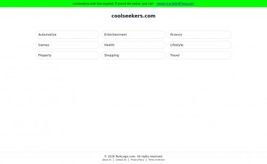 coolseekers.com screenshot