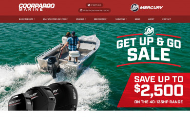 coorparoomarine.com.au screenshot
