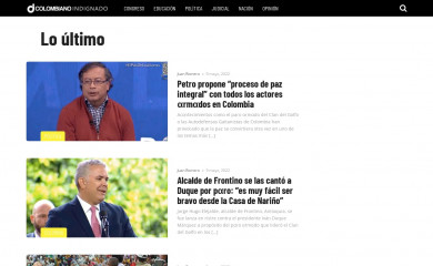 colombianoindignado.com screenshot