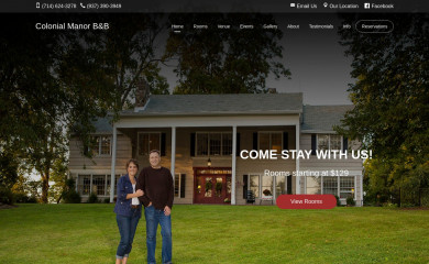 colonialmanorbnb.com screenshot