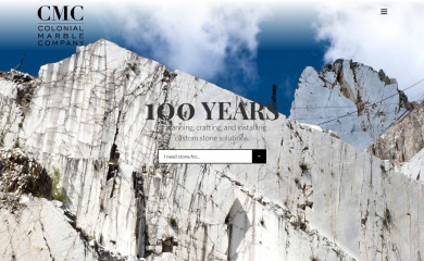 colonialmarble.com screenshot