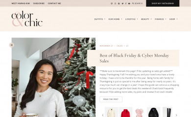colorandchic.com screenshot