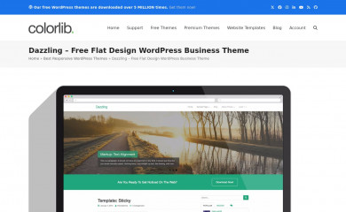 http://colorlib.com/wp/themes/dazzling screenshot