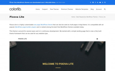 https://colorlib.com/wp/themes/pixova-lite/ screenshot