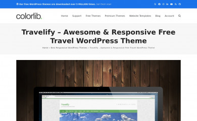 https://colorlib.com/wp/travelify/ screenshot