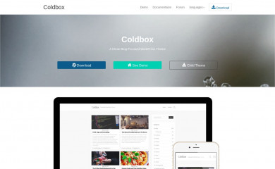 Coldbox screenshot