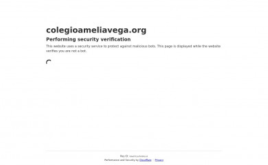 colegioameliavega.org screenshot