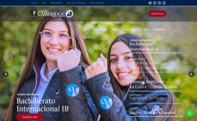 colegiocambridge.edu.co screenshot