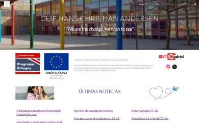 colegiohanschristianandersen.es screenshot