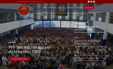 colegiojuanxxiii.com.ar screenshot