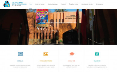 colegiomariareina.cl screenshot