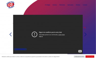 colegiomichel.com.br screenshot