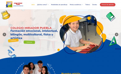 colegiomirador.edu.mx screenshot