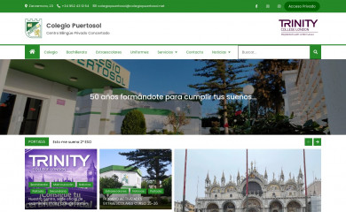 colegiopuertosol.net screenshot