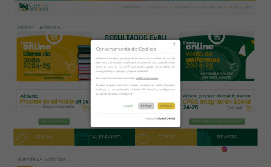 colegioquercus.com screenshot