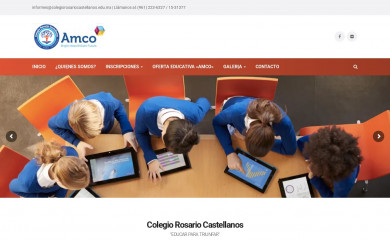 colegiorosariocastellanos.edu.mx screenshot