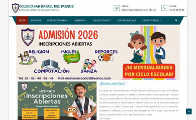 colegiosanrafael.edu.mx screenshot