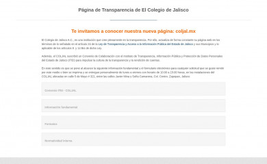 coljal.edu.mx screenshot