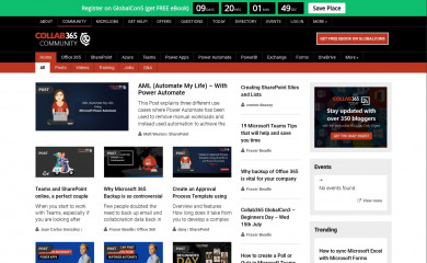 collab365.community screenshot