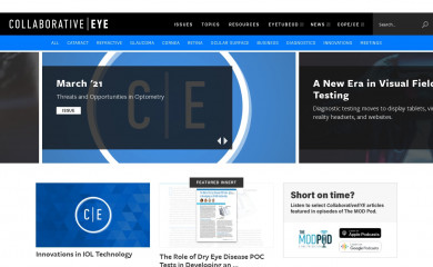 collaborativeeye.com screenshot